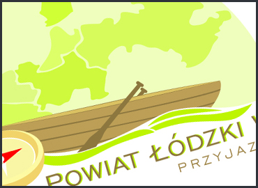 Projekt logotypu na konkurs organizowany przez Powiat Łódzki Wschodni.